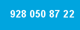 928 050 87 22